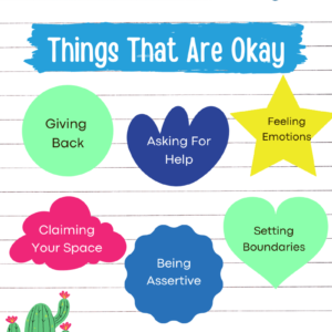 WLMP Graphic of six things that are okay