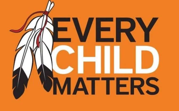 logo of orange shirt day Every Child Matters